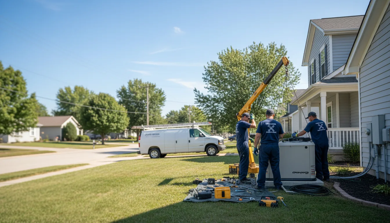 Generator Installation in Tow, TX near me